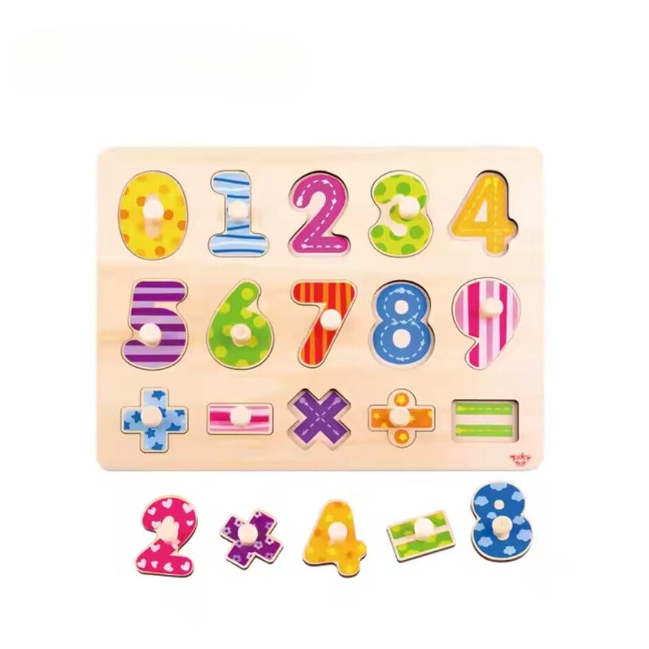 Toddlers Number Puzzle - Ett pussel som lär!