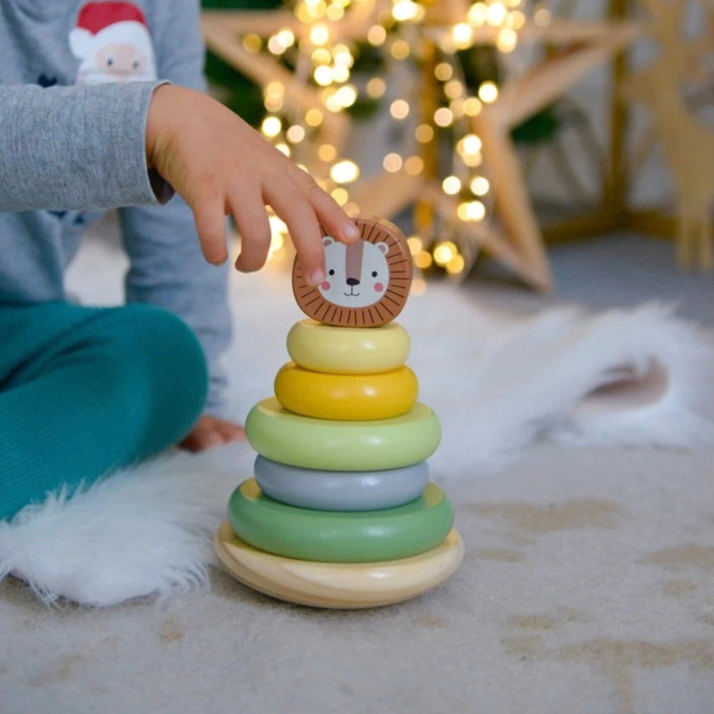 Toddlers Lion Tower