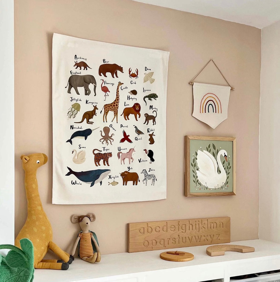 Toddlers Fabric Posters – Vælg din favorit!