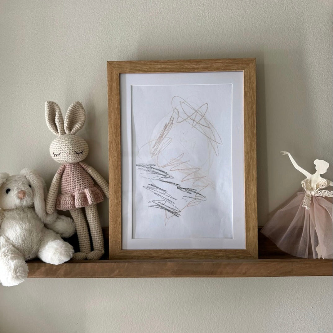 Toddlers Frame - Smart tegneramme med indbygget opbevaring