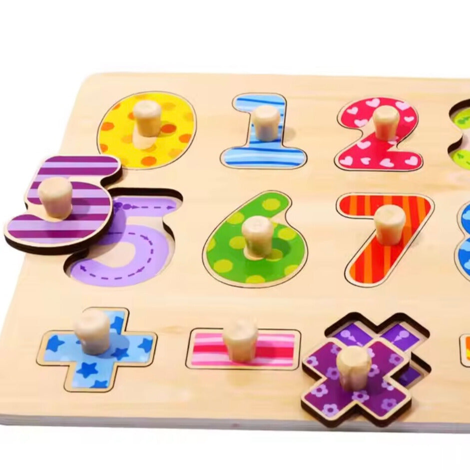 Toddlers Number Puzzle - Ett pussel som lär!