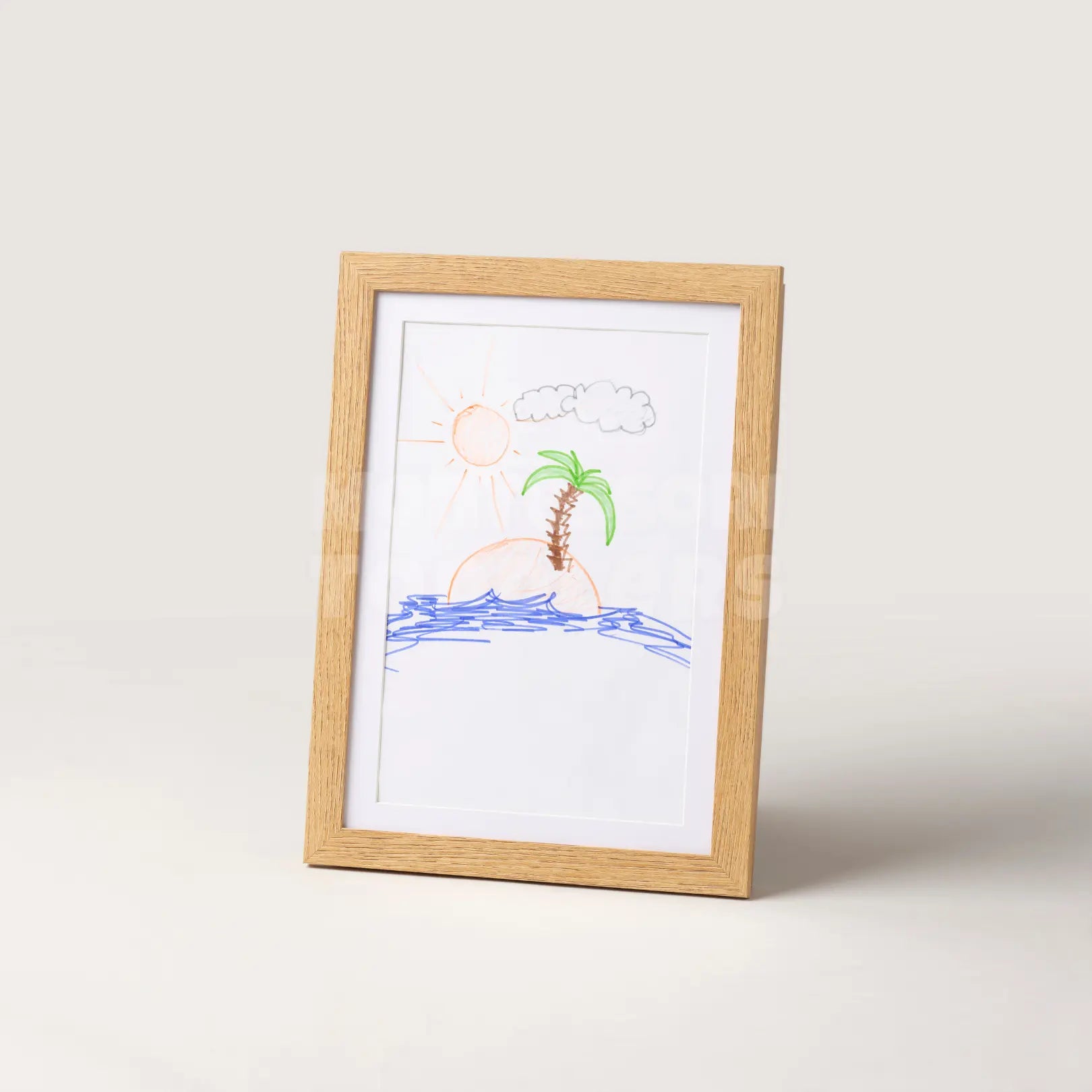 Toddlers Frame -  Smart tegneramme med indbygget opbevaring