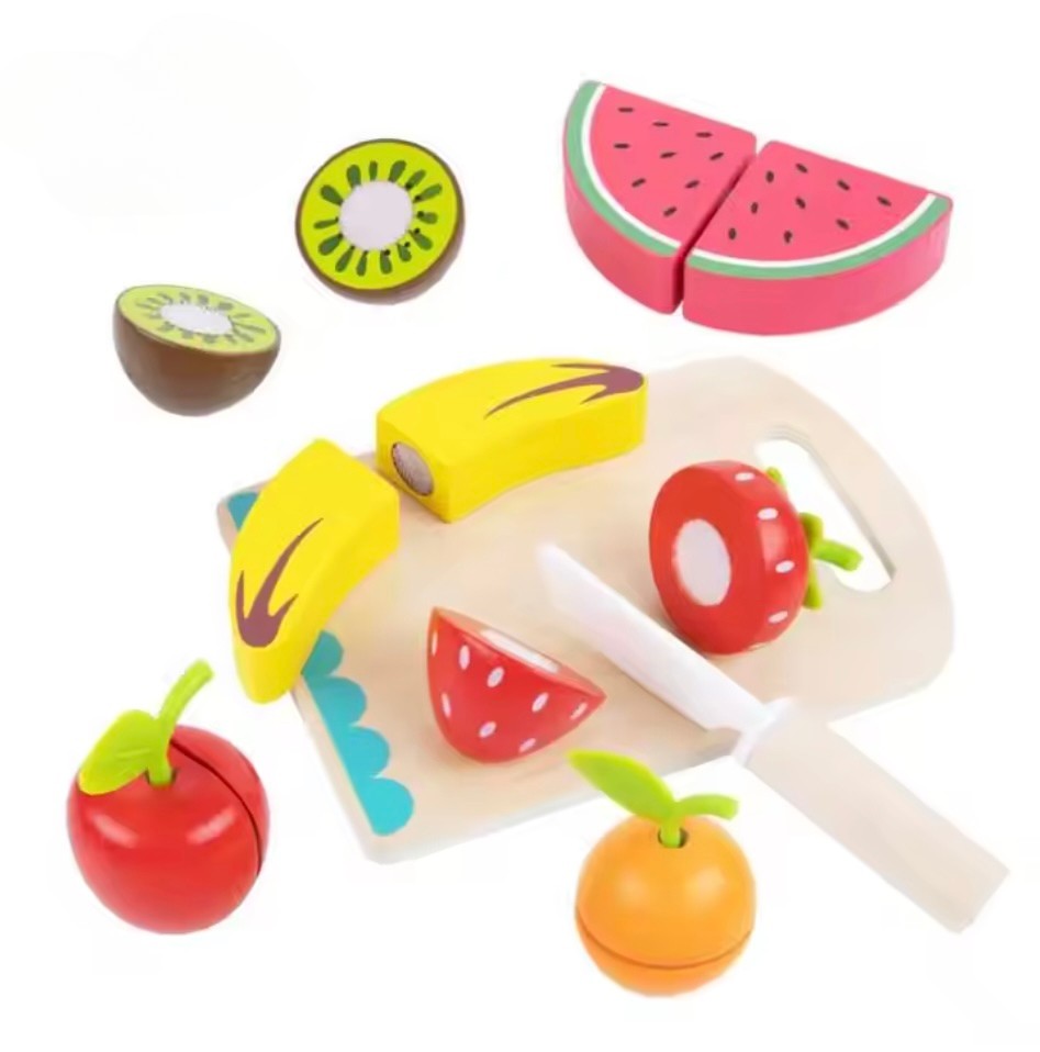 Toddlers Wooden Fruit Set