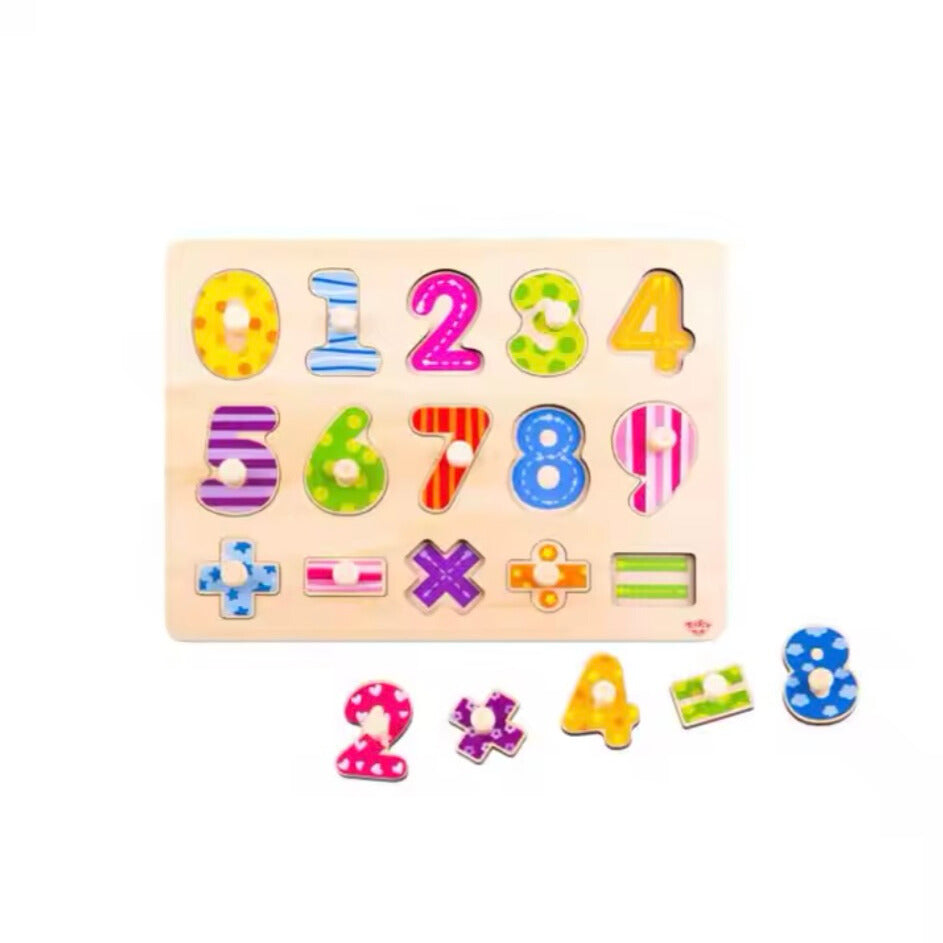 Toddlers Number Puzzle - Ett pussel som lär!