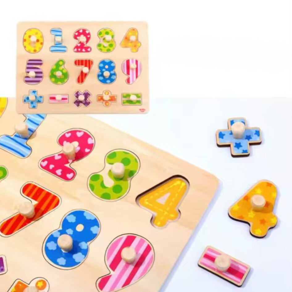 Toddlers Number Puzzle - Ett pussel som lär!