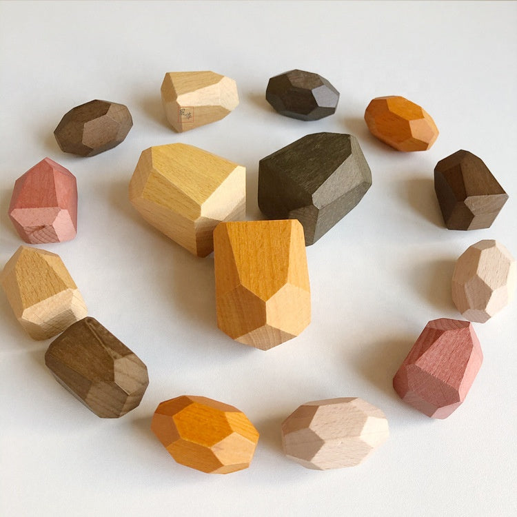 Toddlers Wooden Stones™ - Træsten til børnenes fantasifulde eventyr!