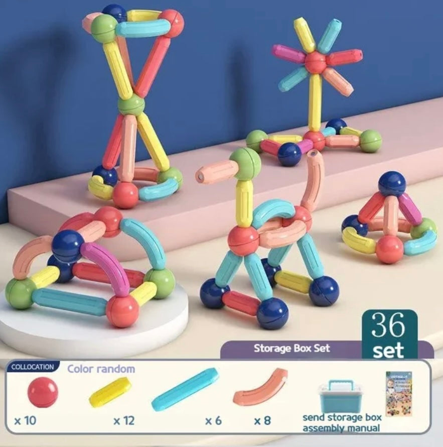 Toddlers Magnetic Sticks™ - En ny byggmästare i byen!